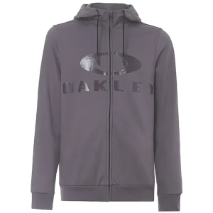 OAKLEY BARK FULL ZIP HOODIE FORGED IRON – M