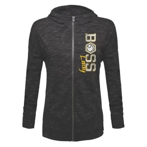 WOMEN’S LADY BOSS FULL ZIP JKT – M