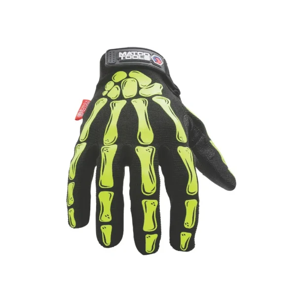 SKELETON GLOVES GLOW-IN-THE-DARK – MEDIUM