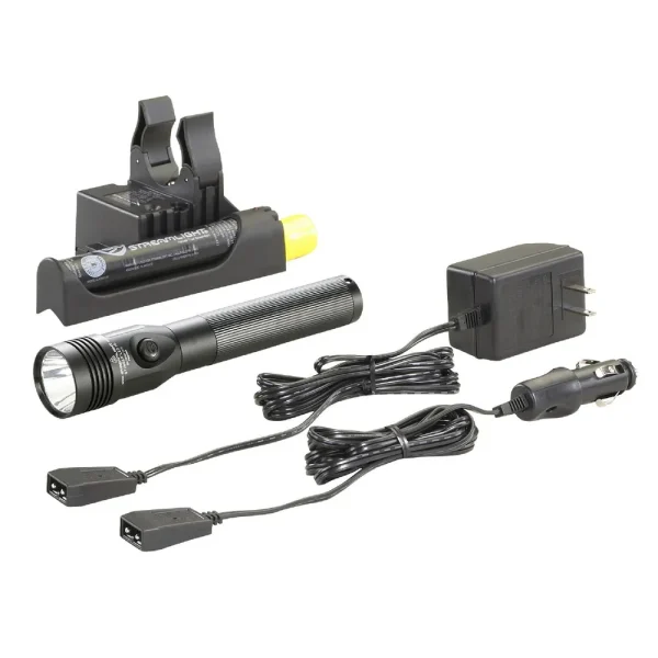 STREAMLIGHT STINGER 800 LUMENS LED RECHARGEABLE FLASHLIGHT WITH PIGGYBACK CHARGER-BLACK