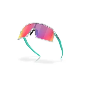 SUTRO SUNGLASS WITH CLEAR FRAME WITH CELESTE EARSTEMS AND PRIZM™ ROAD LENSES - view 4