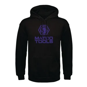PURPLE LOGO HOODIE – S