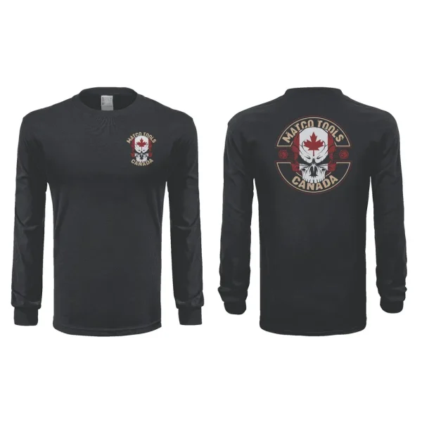 MAPLE SKULL LONG SLEEVE T-SHIRT – 3XL