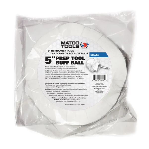 5″ PREP TOOL BUFF BALL