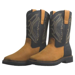 TWO-TONE SLIP ON BOOT SIZE 11.5