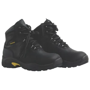 BLACK LACE UP BOOT SIZE 8