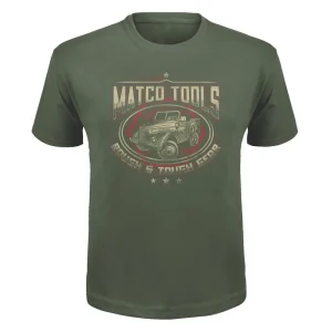 BOY’S MILITARY GREEN T-SHIRT -M