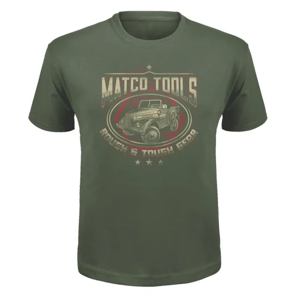 BOY’S MILITARY GREEN T-SHIRT -M