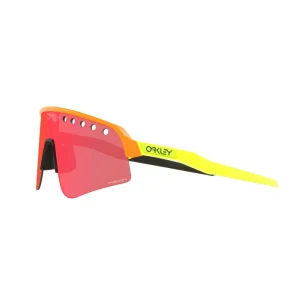 OAKLEY® SUTRO LITE SWEEP MATTE ORANGE/TENNIS BALL YELLOW WITH PRIZM™ TRAIL TORCH VENTED LENSES - view 2