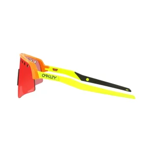 OAKLEY® SUTRO LITE SWEEP MATTE ORANGE/TENNIS BALL YELLOW WITH PRIZM™ TRAIL TORCH VENTED LENSES - view 3