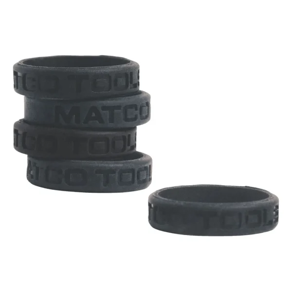 MATCO SILICONE RINGS 5 PACK – BLACK