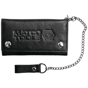 BLACK LEATHER WALLET