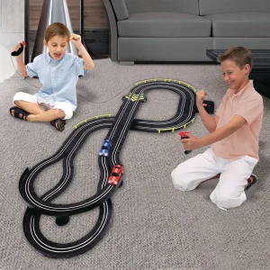 LONG TRACK SLOT CAR RACING SET - view 2