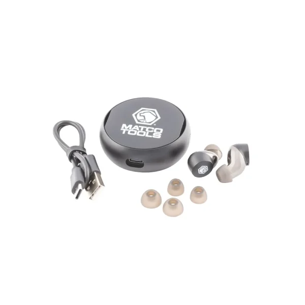 TRUE WIRELESS EARBUDS – BLACK