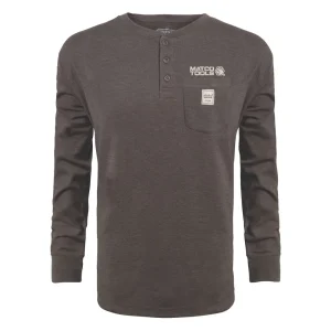 EDDIE BAUER WAFFLE HENLEY – 3XL
