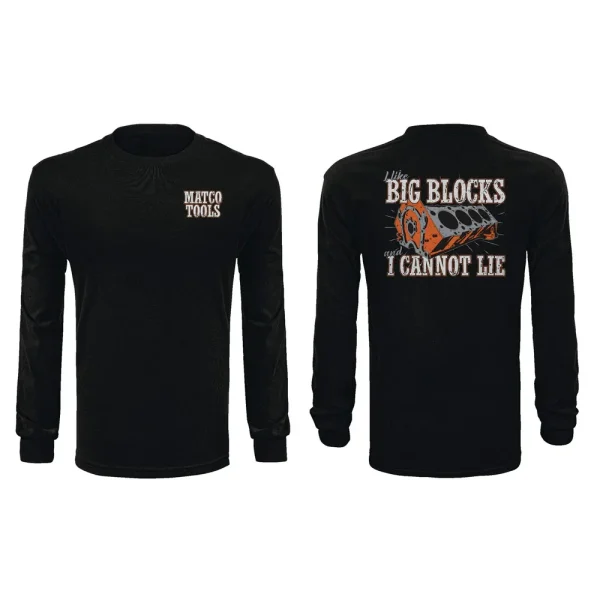 BIG BLOCKS LONG SLEEVE T-SHIRT – M