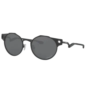 OAKLEY® DEADBOLT SATIN BLACK WITH PRIZM™ BLACK POLARIZED LENSES