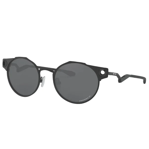 OAKLEY® DEADBOLT SATIN BLACK WITH PRIZM™ BLACK POLARIZED LENSES