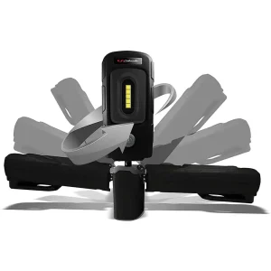 MINI 360° SWIVEL RECHARGEABLE WORK LIGHT – BLACK - view 4