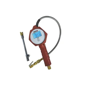 DELUXE DIGITAL TIRE INFLATOR – BURGUNDY