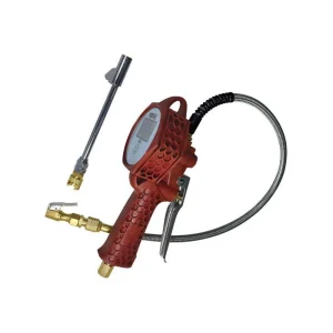 DELUXE DIGITAL TIRE INFLATOR – BURGUNDY - view 2