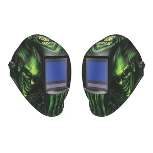 319 SERIES WELDING HELMET- GREEN EVIL CLOWN