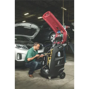 R-1234YF TOUCHSCREEN AUTOMATIC RECOVERY MACHINE - view 3