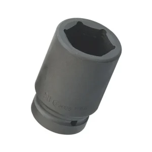 Genius Tools 1″ Dr. 28mm Deep Impact Socket (CR-Mo) – 849528