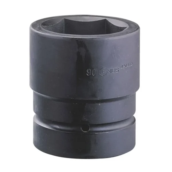 Genius Tools 2-1/2″ Dr. 95mm Jumbo Impact Socket (CR-Mo) – 920495