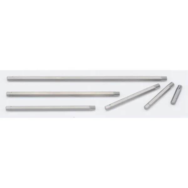 Genius Tools 1/4″ Hex Shank, T-15 Star Screwdriver Bit 200mmL – 6815