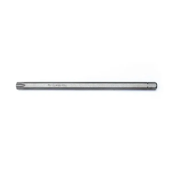 Genius Tools 5/16″ Hex Shank, T-50 Star Screwdriver Bit 160mmL – 6750