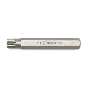 Genius Tools 10mm Hex Shank, M10 Triple Square Bit 88mmL – 8510