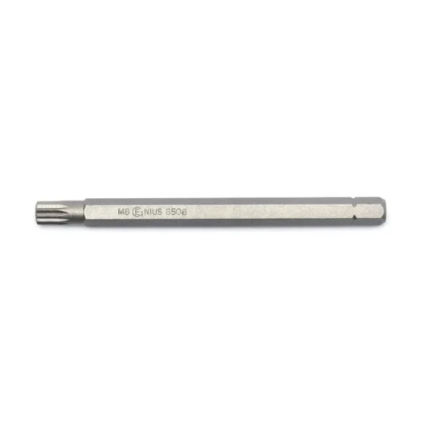 Genius Tools 5/16″ Hex Shank, M8 Triple Square Bit 88mmL – 8508