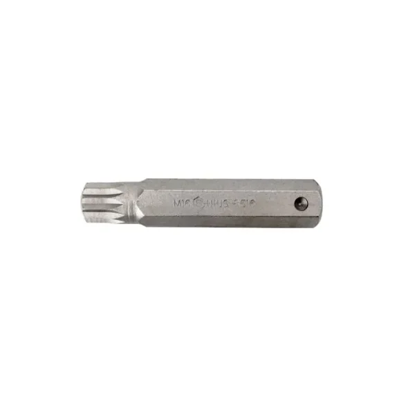 Genius Tools 16mm Hex Shank, M16 Triple Square Bit 88mmL – 8516