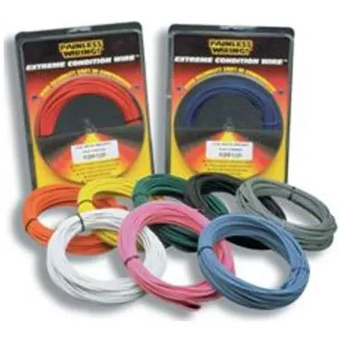 Painless Wiring Black, Green 18 Gauge Electrical Wire – 70855