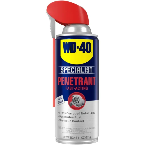 WD-40 Specialist 11 Ounce Rust Release Penetrant Spray – 300004