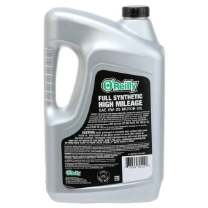 O’Reilly Full Synthetic Motor Oil 0W-20 5 Quart – HISYN0-20-5QT - view 2