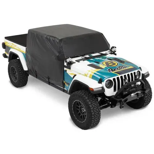Bestop Black Polycotton Car Cover – 81050-01