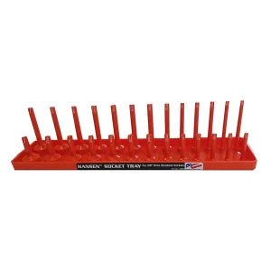 Hansen Global 3805 3/8″ Drive Socket Holder, Orange (3805)
