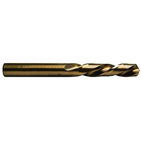 Century Drill Left Hand Stub Drill Bit 15/32-inch Cobalt Steel Tool (74130)