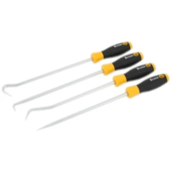 Titan Tools 17221 4 Piece Extra Long Hook & Pick Set