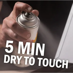 Seymour Paints 98-3 Spruce General Use Enamel Spray Paint, Gloss Black - view 4
