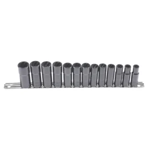 Lock Technology 4700 Twist Socket Set, 3/8″ Drive, 13 Pc, Deep