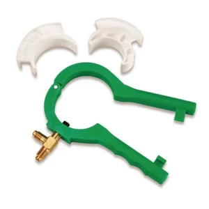 FJC R134a and R12 Dual Side Can Tap Valve Tool for AC Recharging (6040)