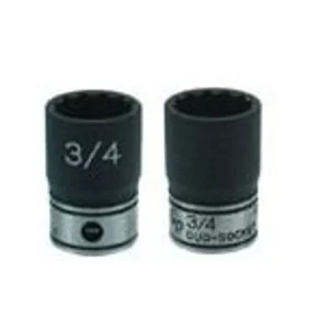 Grey Pneumatic 1/4″ Drive X 3/16″ Standard Duo 12 Point Impact Socket (89106R)