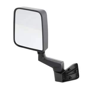 Smittybilt Wrangler (YJ/TJ/LJ) Half Door Side Mirrors – Black (SMB7694)