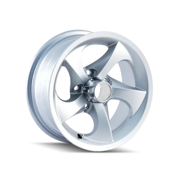 Ion Trailer 16 Gloss Hyper Silver Machined Wheels