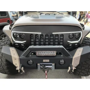 Oracle Lighting VECTOR™ Series Full LED Grill 2007-2018 Jeep Wrangler JK (5817-PRO) - view 2
