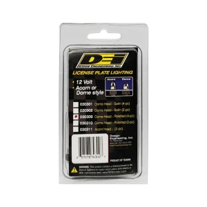 DEI Lite’N Boltz License Plate Lighting Kit, Polished 4-Pack (30309) - view 3