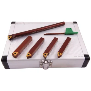 HHIP 3/8″ 5 PIECE INDEXABLE TURNING & BORING TOOL SET (2003-0032)
